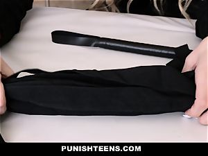 PunishTeens- Molly Mae strapped Up